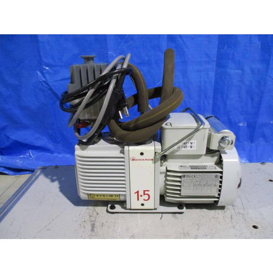 中古Edwards 1.5 E2M1.5 ロータリーベーンデュアルステージ機械式真空 