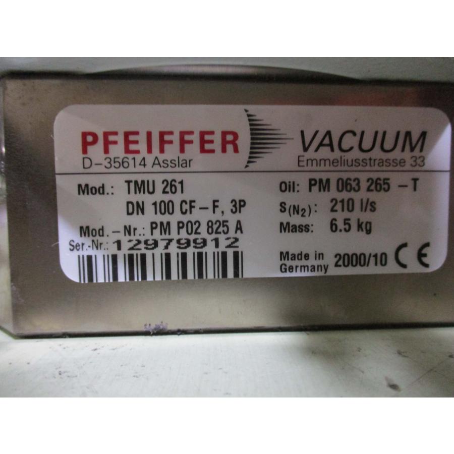 中古 VACUUM TC600/TMU 261 Vacuum Turbo Pump <送料別 中古 VACUUM TC600/TMU 261 Vacuum Turbo Pump <送料別
