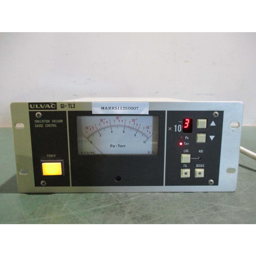 中古ULVAC アルバック 電離真空計 GI-TL3 <通電OK 中古ULVAC アルバック 電離真空計 GI-TL3 <通電OK