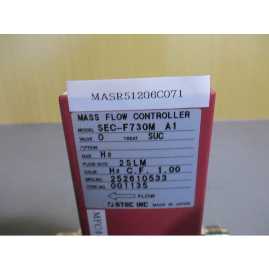 中古HORIBA MASS FLOW CONTROLLER SEC-F730M A1 2SLM 中古HORIBA MASS FLOW CONTROLLER SEC-F730M A1 2SLM