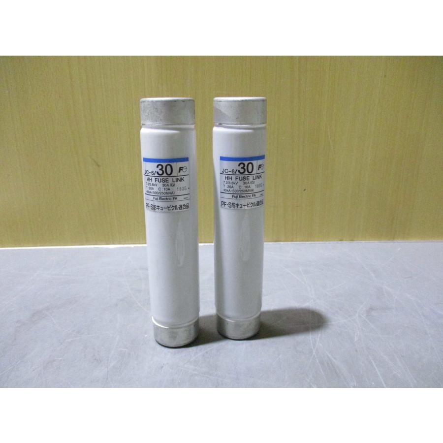 中古 FUJI ELECTRIC HH FuSE Link JC-6/30 富士HHヒューズ 2個