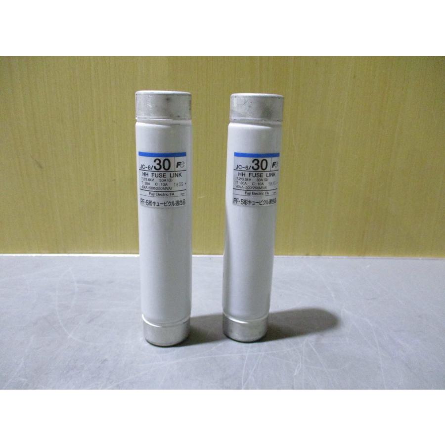 中古 FUJI ELECTRIC HH FuSE Link JC-6/30 富士HHヒューズ 2個 中古 FUJI ELECTRIC HH FuSE Link JC-6/30 富士HHヒューズ 2個