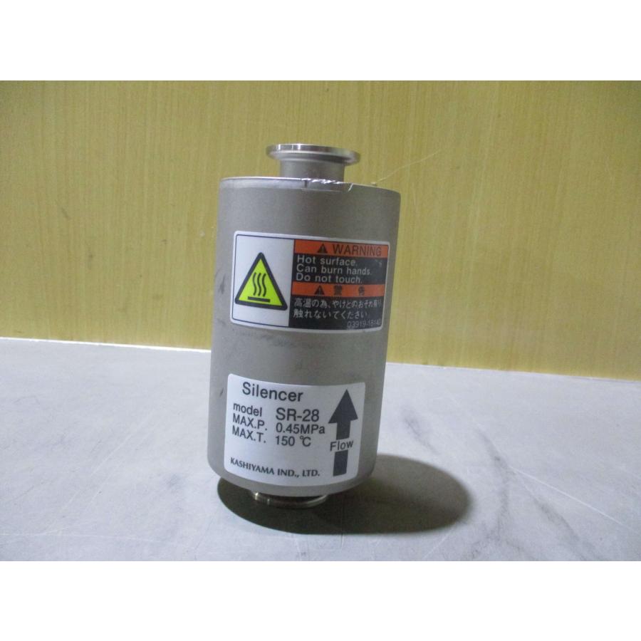 中古 KASHIYAMA SILENCER SR-28 サイレンサー(MATR60801C125