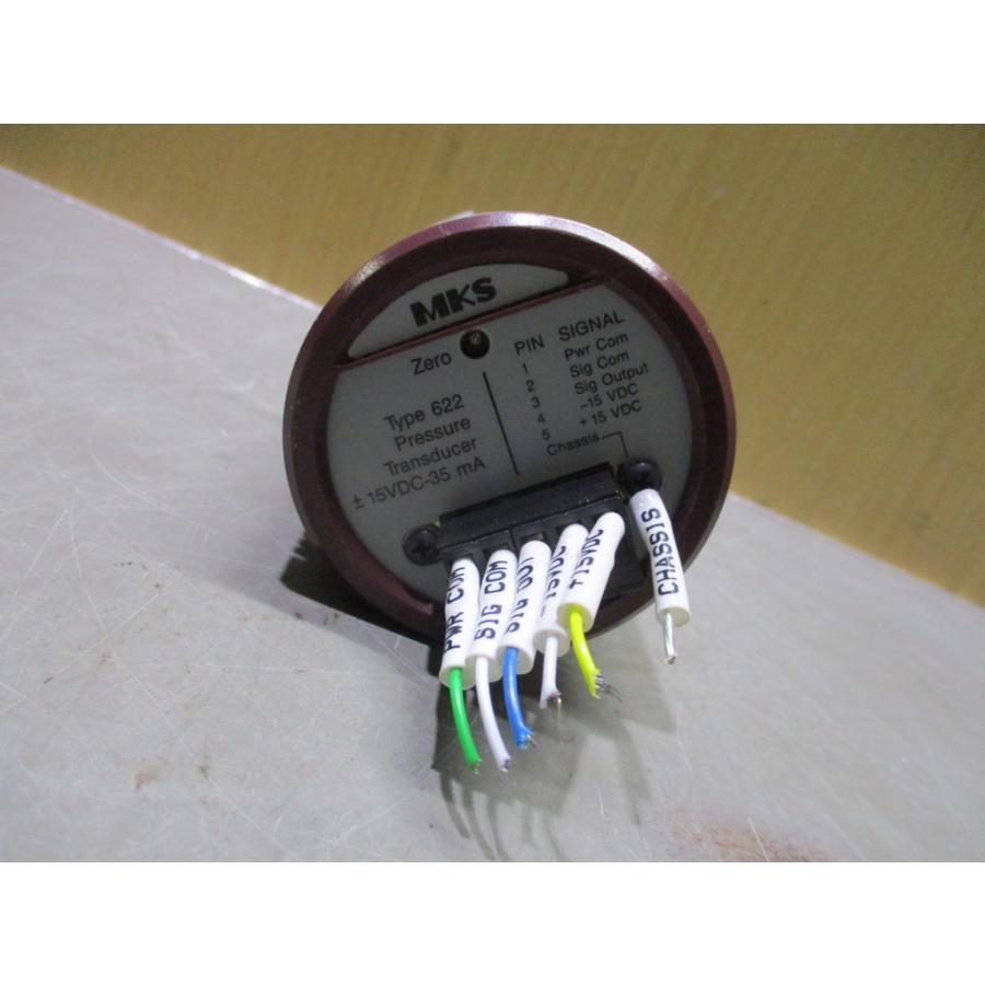 中古 MKS 622A11TBE バラトロン静電容量式圧力計 (MATR80305D166 
