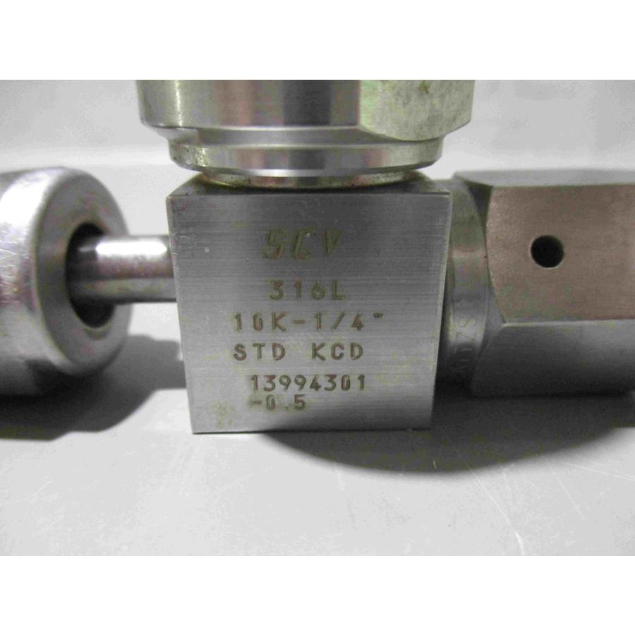 中古 SCV KITZ SCT 316L 10K-1/4 バルブ ＜送料別＞(MAXR40929D031