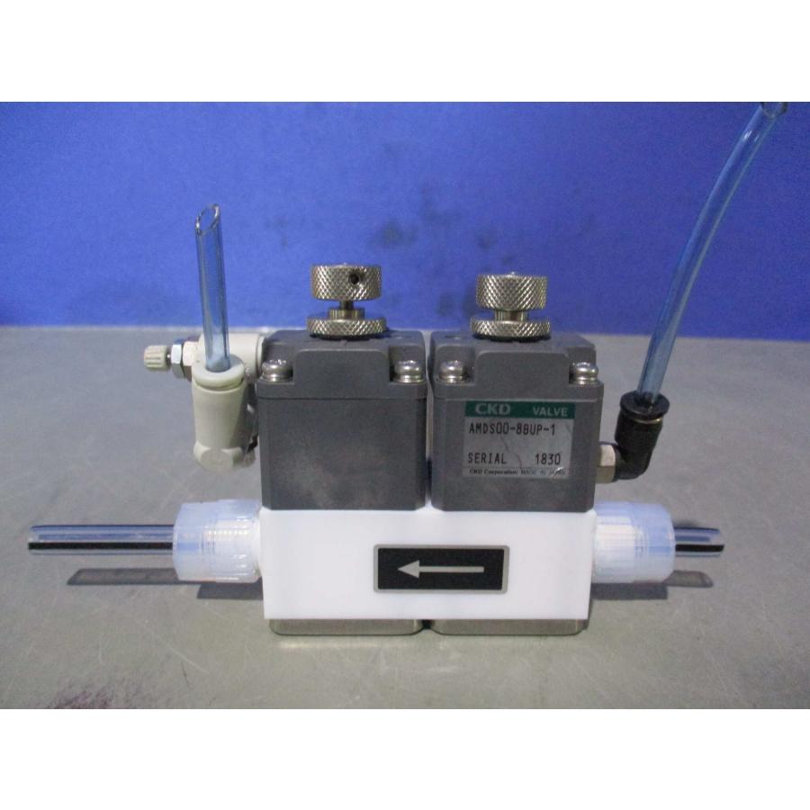 中古CKD エアオペレイトバルブ・サックバックバルブ一体形 AMDS00-8BUP 