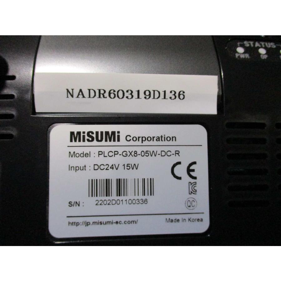 新古 MISUMI PLCP-GX8-05W-DC-R DC24V 15W(NADR60319D136