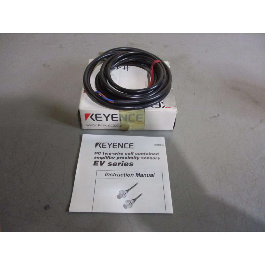 新古 KEYENCE EV-112M 近接センサ 直流2線式 シールドタイプ