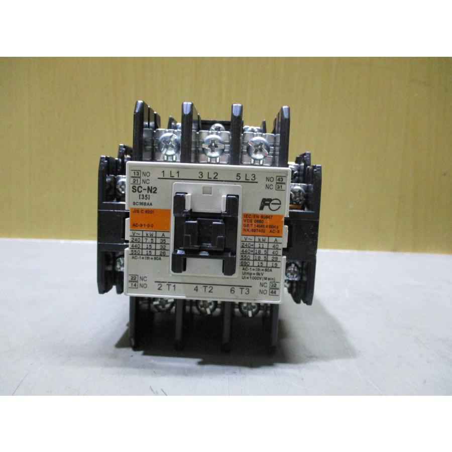 新古 FUJI ELECTRIC SC-N2 SC35BAA 電磁接触器 4個 (NAER61010D095) : growdetrading ...
