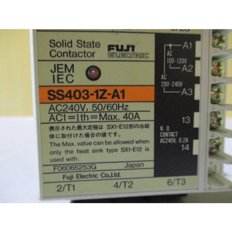 新古FUJI Tripolar Solid State Contactor SS403-1Z-A1(NAGR60916B002 ...