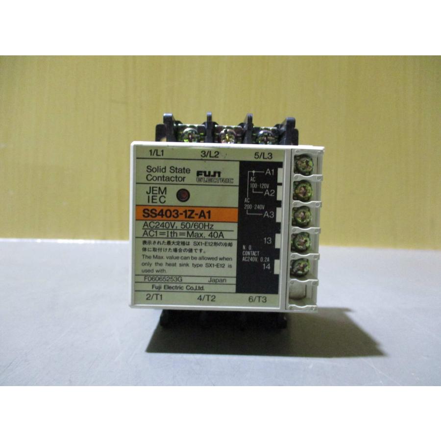 新古FUJI Tripolar Solid State Contactor SS403-1Z-A1(NAGR60916B002 ...