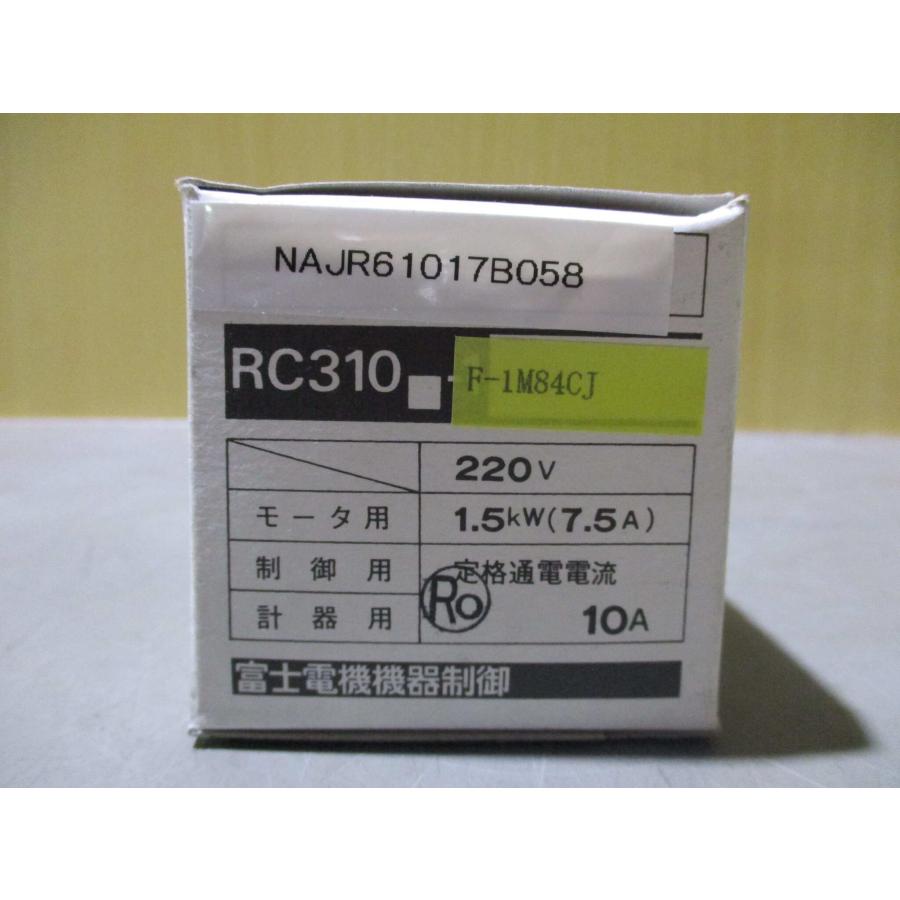 新古 富士電機 RC310-F-1M84CJ カムスイッチ 220V 1.5kw(7.5A