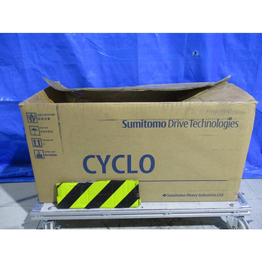 【福岡県みやま市】新古　SUMITOMO　CYCLO　DRIVE　1:289 CHHM1-6145DB-289 サイクロ減速機ギアモータ 6000シリーズ 新古住友重機械 サイクロ減速機ギアモータ CNVM2-6105-AV-B-6