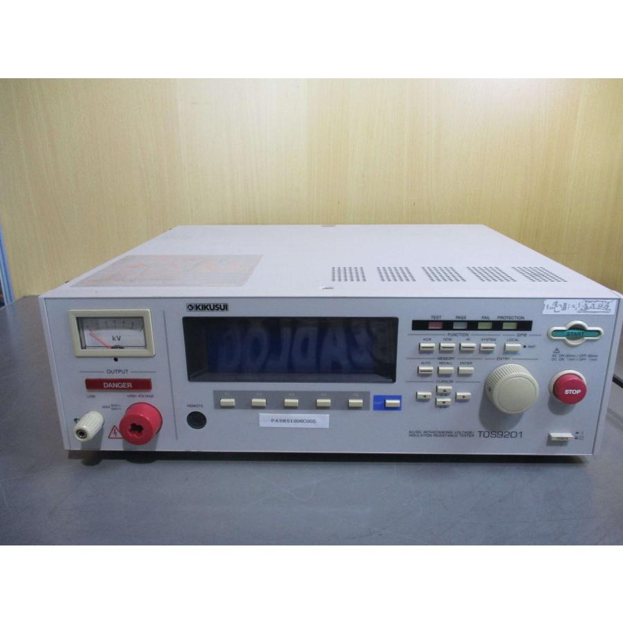 中古Kikusui TOS9201 voltage/insulation resistance tester(PABR51206C005