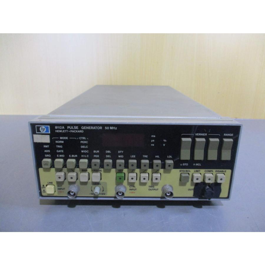 中古Keysight /Agilent (HP) パルスジェネレーター 8112A 通電確認
