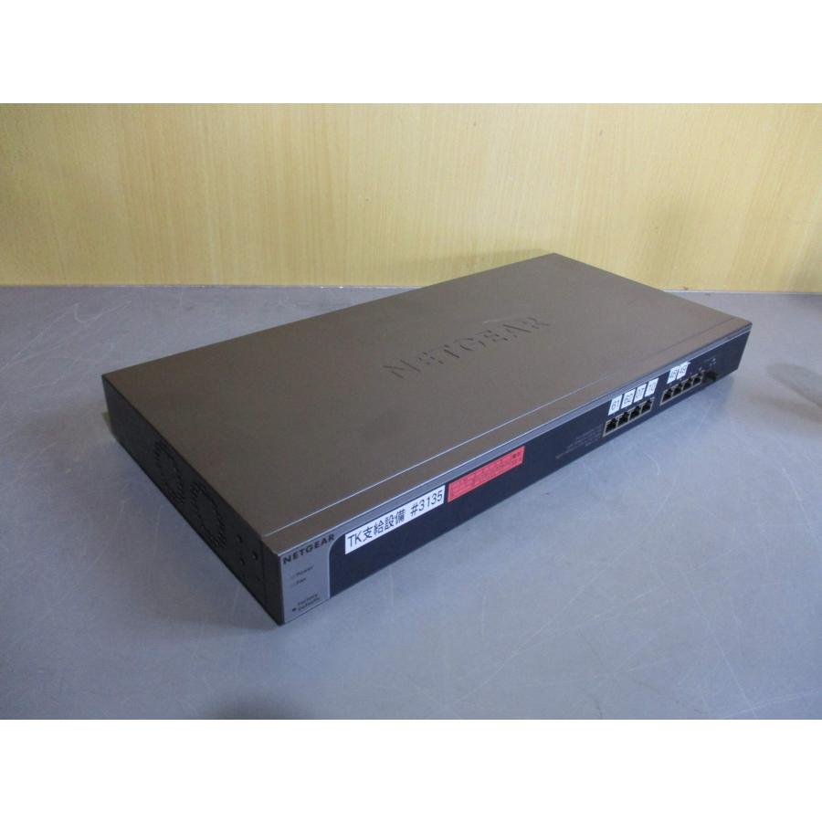 中古 NETGEAR PROSAFE 8-PORT 10-GIGABIT ETHERNET WEB MANAGED SWITCH