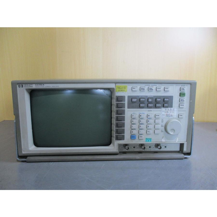 中古 HP 53310A MODULLATION DOMAIN ANALYZER＜通電OK＞ (PASR51023B003)の画像