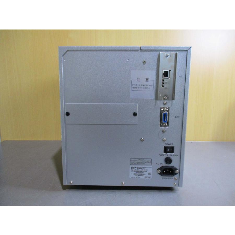 中古 SATO BF408R 4インチラベルプリンタ スキャントロニクス 標準仕様 I/F:USB 通電OK(PAVR51005D004 ...