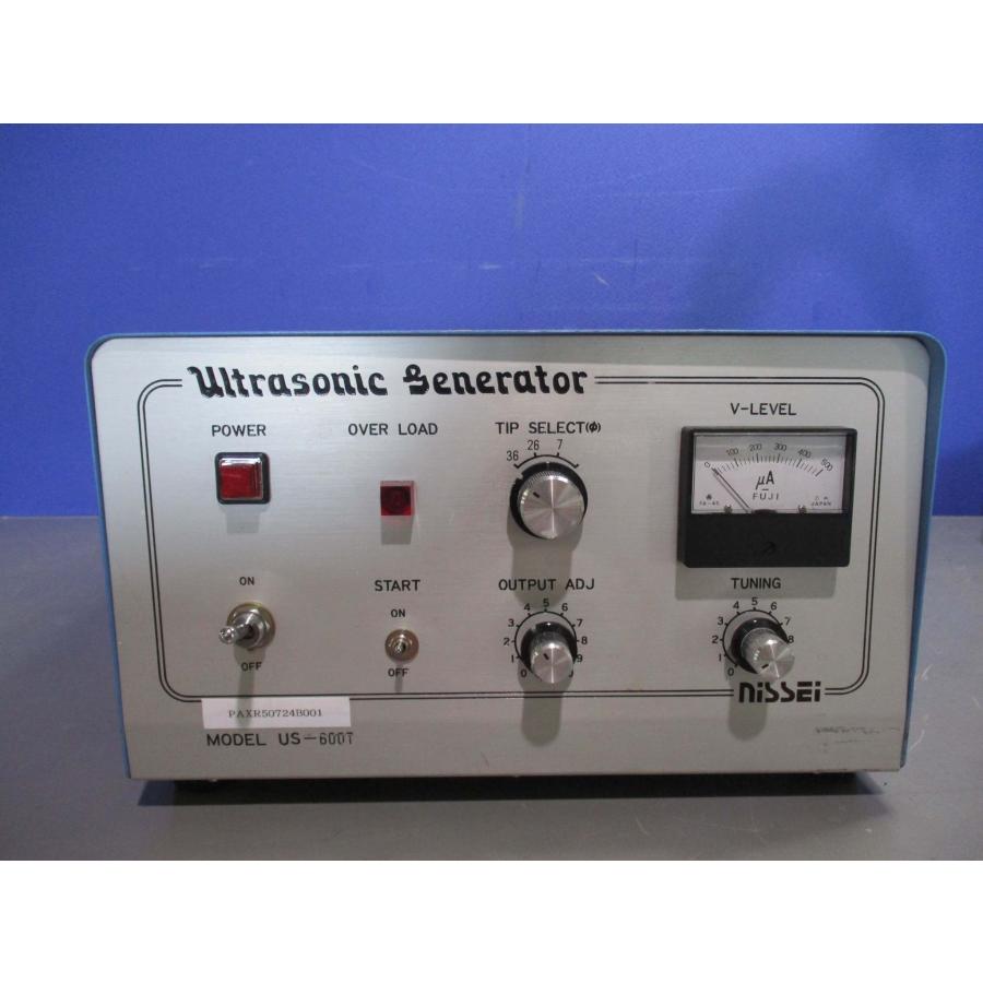 中古 NIHONSEIKI ULTRASONIC GENERATOR US-600T 超音波発生器 中古 NIHONSEIKI ULTRASONIC GENERATOR US-600T 超音波発生器