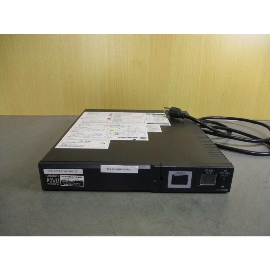 中古 OMRON BY50FW 無停電電源装置 通電OK (PAXR60903C013