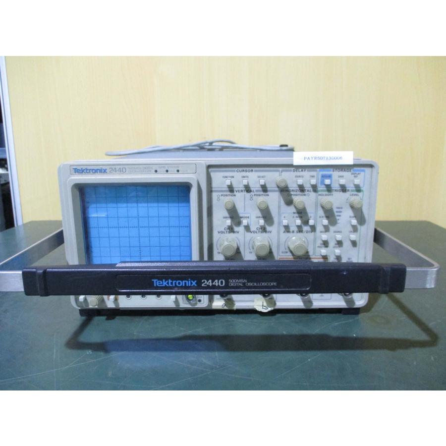 中古 TEKTRONIX 2440 デジタルオシロスコープ 500MS/s 通電OK 