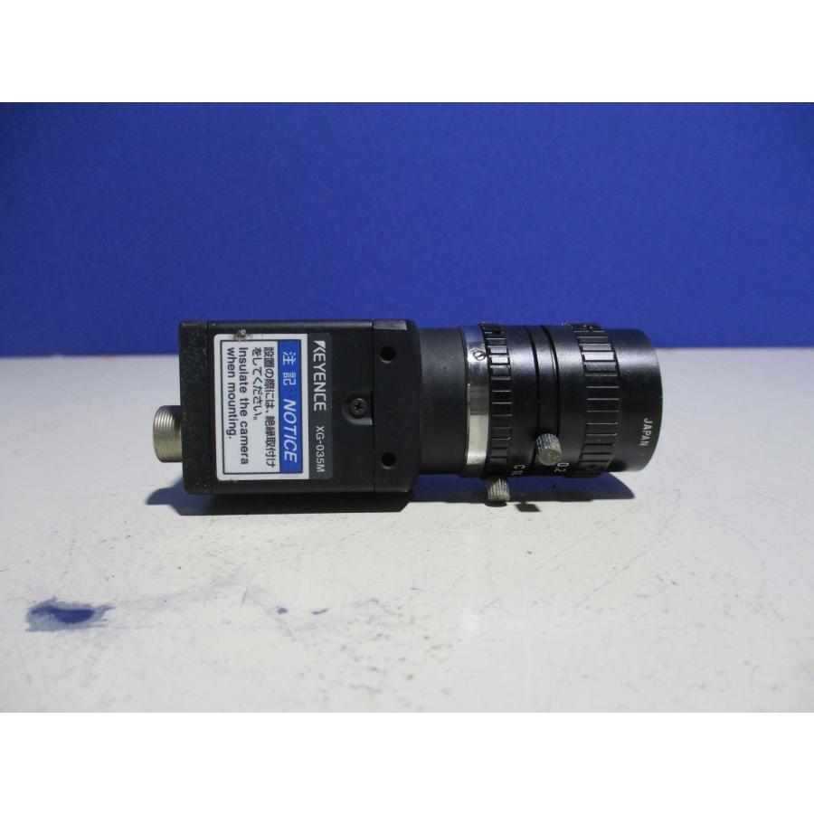 中古 KEYENCE XG-035M 画像処理システム/TV LENS 8MM 1:1.3