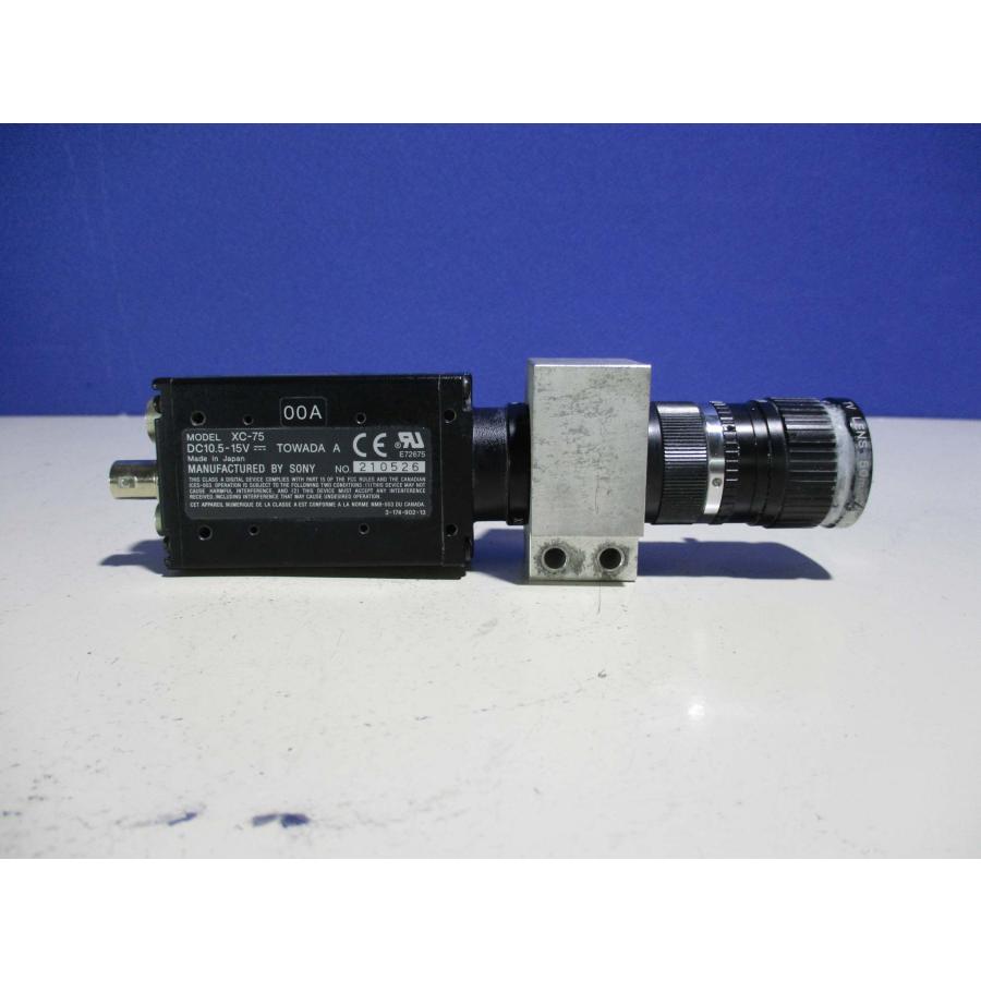 中古 SONY CCD VIDEO CAMERA MODULE XC-75/LENS 50MM(R50527ABC023 