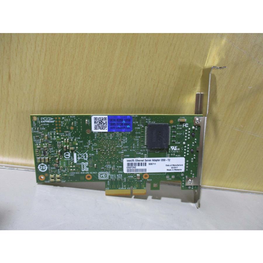 中古 Intel i350-T2 Dual Port Gigabit Ethernet Server Adapter