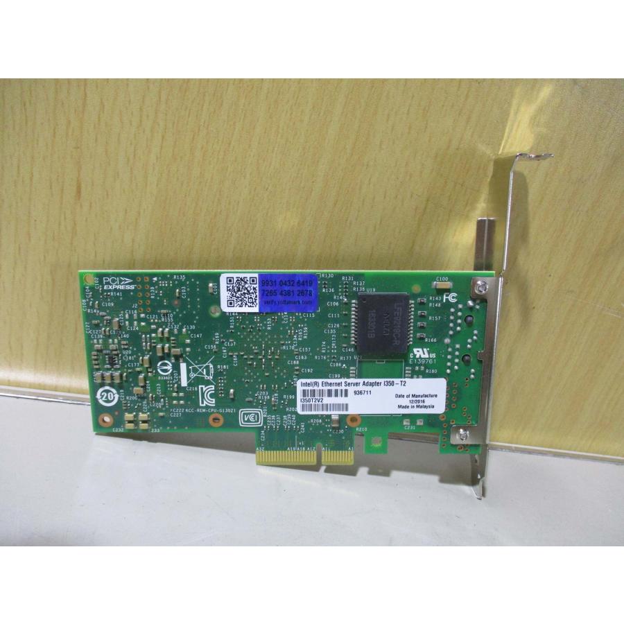 中古 Intel Ethernet Server Adapter I350-T2 I350T2V2 2ポートLAN