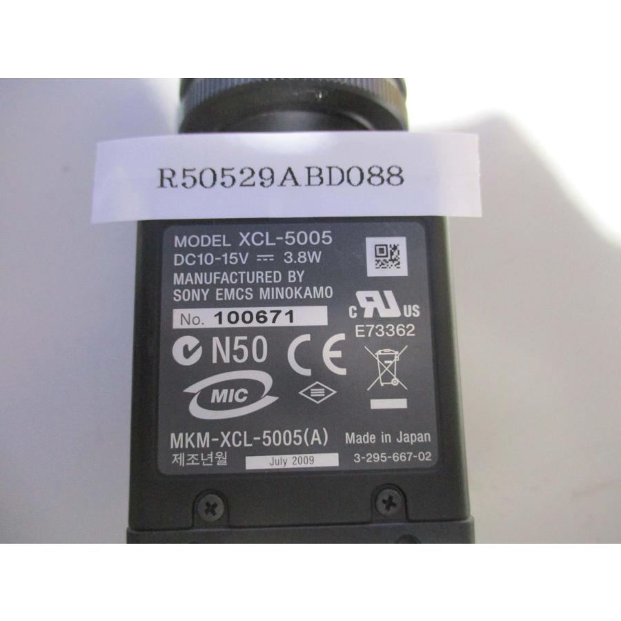 中古 SONY 5MEGA CCD XCL-5005 CameraLink接続500万画素カラー 中古 SONY 5MEGA CCD XCL-5005 CameraLink接続500万画素カラー