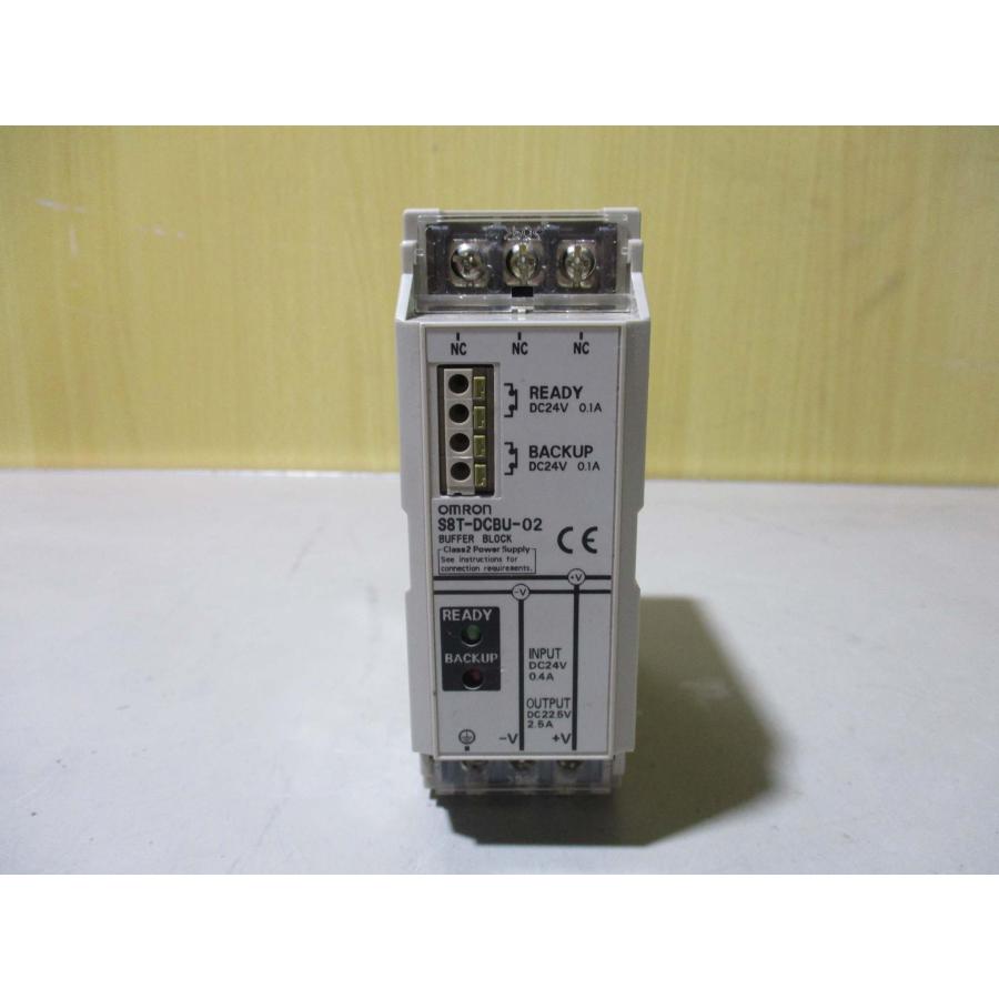 中古 OMRON BUFFER BLOCK S8T-DCBU-02 瞬停対策ブロック(R50529CADC011 ...