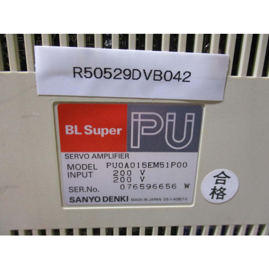Gebrauchter Sanyo Denki Servoverstärker PU0A015EM51P00 – Geprüft, Funktionsfähig