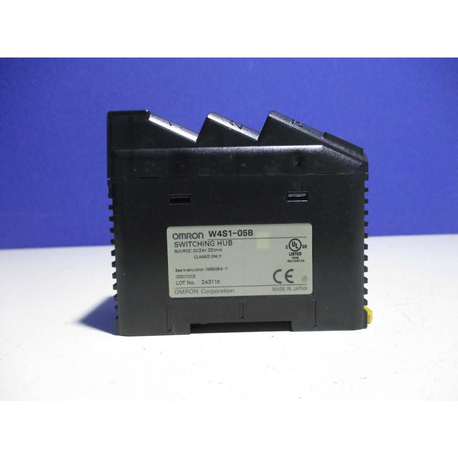 中古 OMRON SWITCHING HUB W4S105B スイッチングハブ(R50530ACB003) R50530ACB003