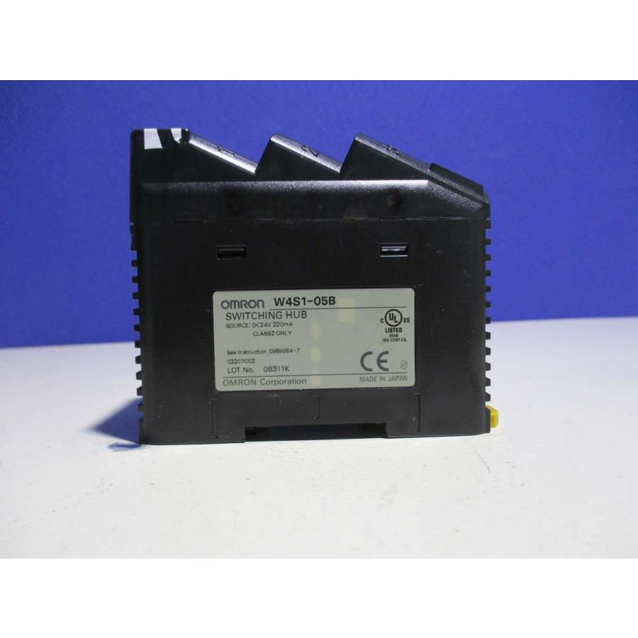 中古 OMRON SWITCHING HUB W4S105B スイッチングハブ(R50530ACB007) R50530ACB007