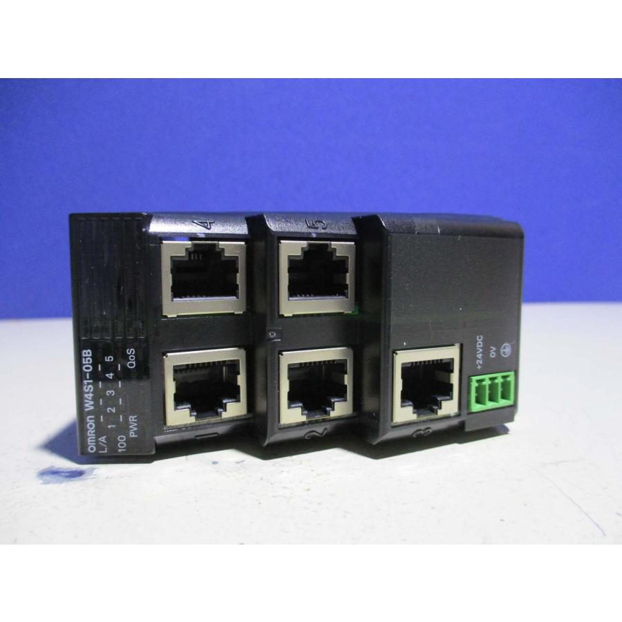 中古 OMRON SWITCHING HUB W4S1-05B スイッチングハブ
