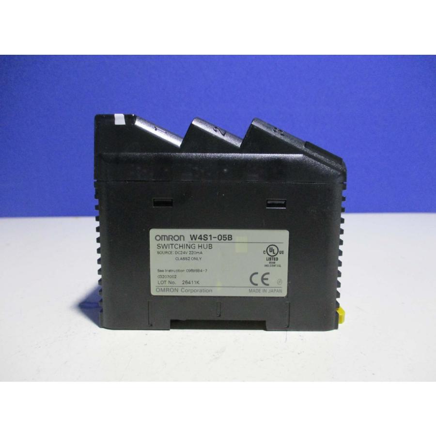 中古 OMRON SWITCHING HUB W4S105B スイッチングハブ(R50530ACB021) R50530ACB021