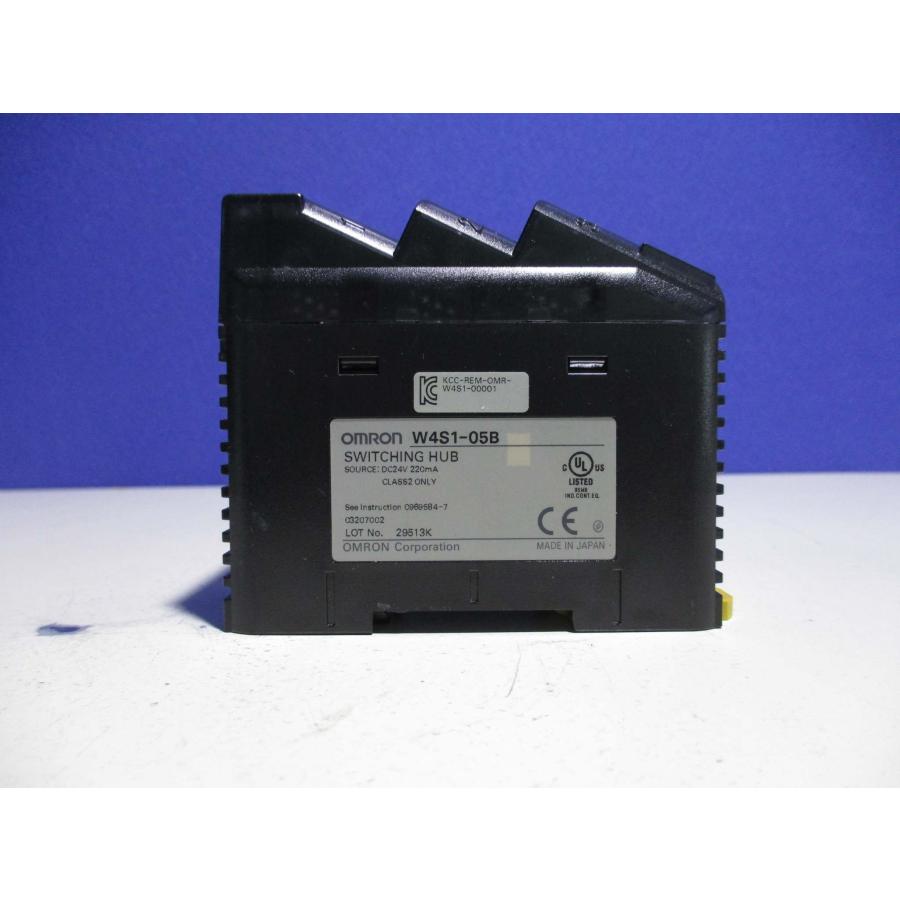 中古 OMRON SWITCHING HUB W4S105B スイッチングハブ(R50530ACB024) R50530ACB024