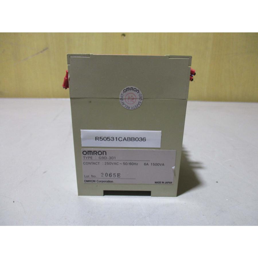 中古 OMRON G9D-301 セーフティ・リレーユニット(R50531CABB036) : growdetrading Yahoo ...