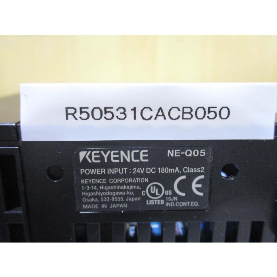 中古 KEYENCE NE-Q05 EtherNet/IP対応イーサネットスイッチ5 中古 KEYENCE NE-Q05 EtherNet/IP対応イーサネットスイッチ5