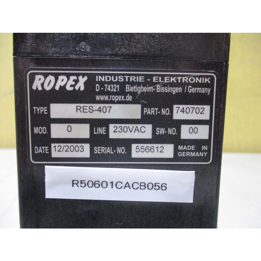 中古 Ropex RES-407 230VAC DIN Rail Resistron Controller(R50601CACB056 ...
