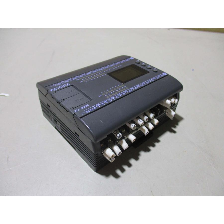 中古KEYENCE CONNECT EXPANSION UNIT KV-40DR 表示機能内蔵