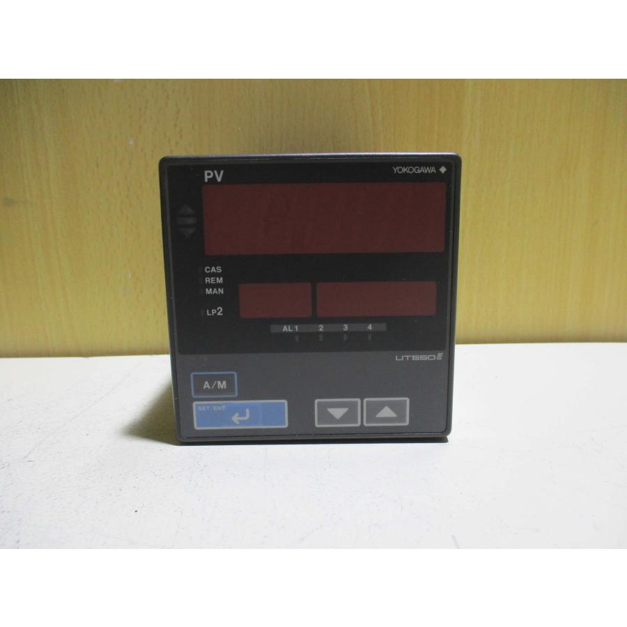 中古 YOKOGAWA CONTROLLER UT550 デジタル指示調節計 100-240VAC 2個(R50602DMC049 ...