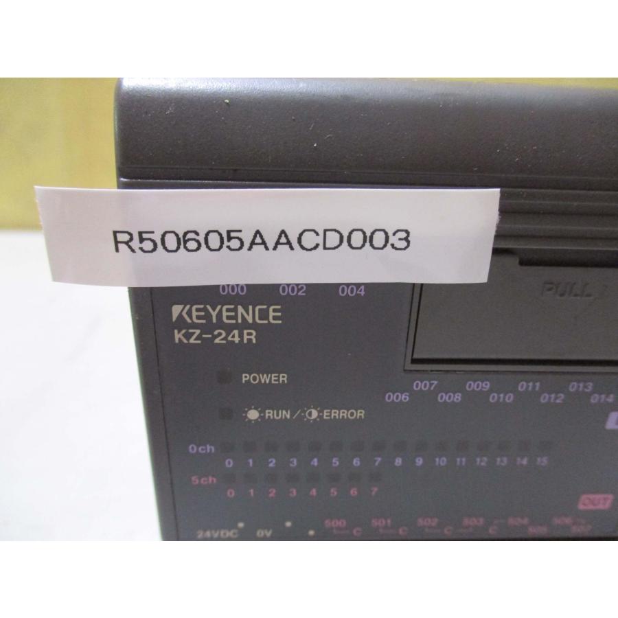 中古 KEYENCE 表示機能内蔵PLC KZ-24R [2個セット](R50605AACD003