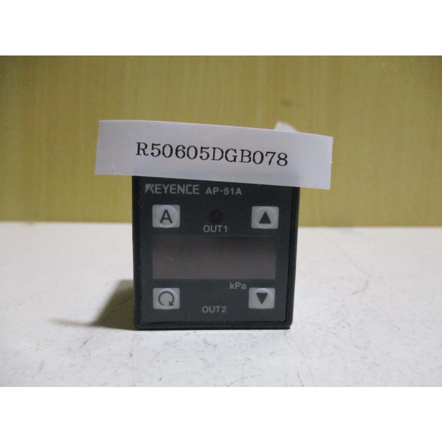 中古 KEYENCE AP-51A デジタル圧力スイッチ [3個セット](R50605DGB078