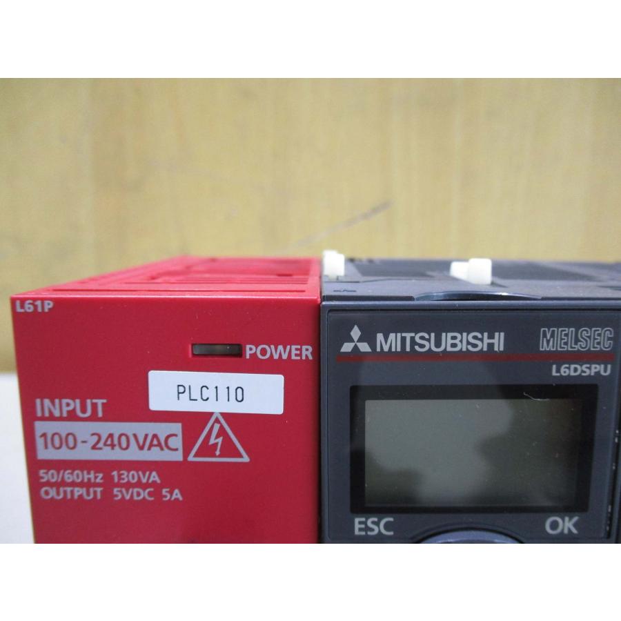 中古 MITSUBISHI L61P L6DSPU L26CPU-BT CC-LINK V2 L60AD4 LD77MH4 LD62D ...