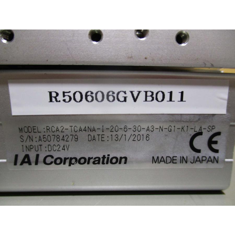 中古 IAI RCA2-TCA4NA-I-20-6-30-A3-N-G1-K1-LA-SP ロボシリンダ 中古 IAI RCA2-TCA4NA-I-20-6-30-A3-N-G1-K1-LA-SP ロボシリンダ