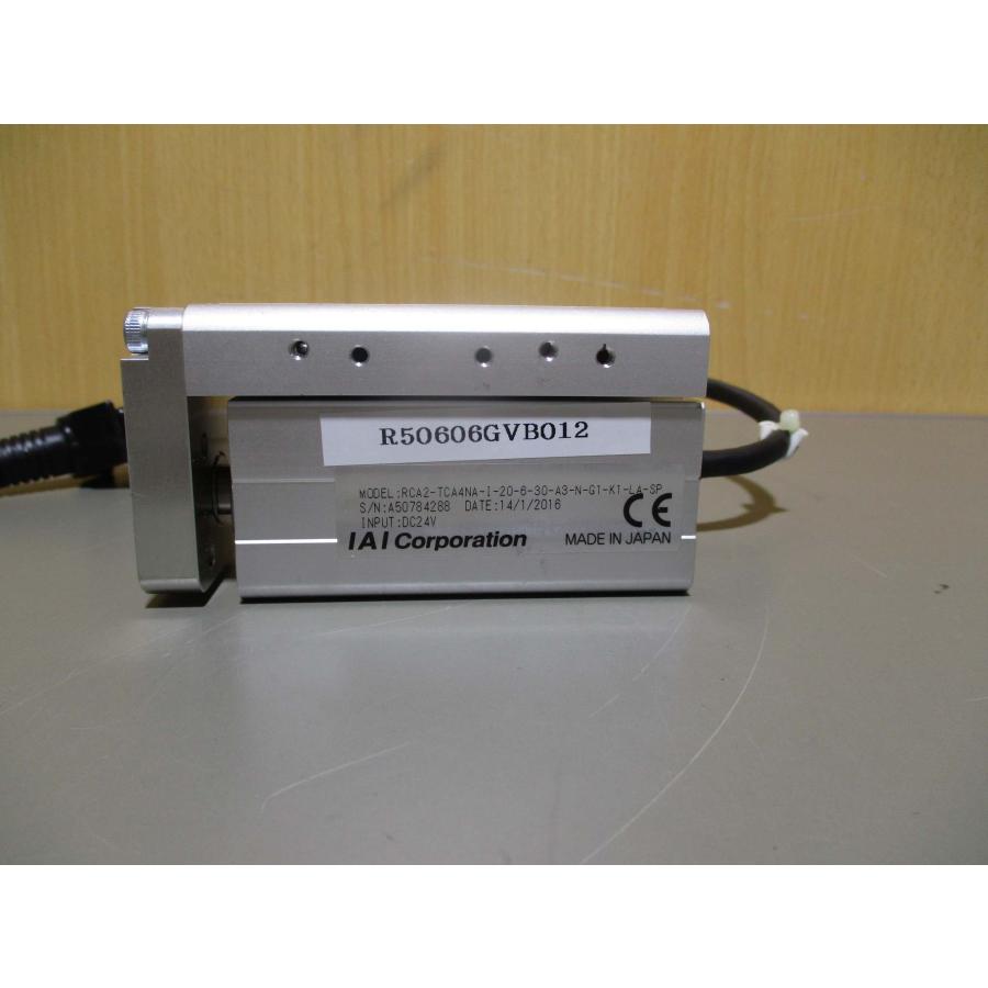 中古 IAI RCA2-TCA4NA-I-20-6-30-A3-N-G1-K1-LA-SP ロボシリンダ テーブルタイプ ...
