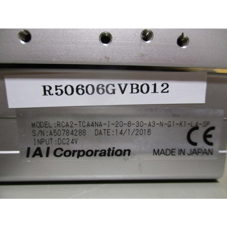 中古 IAI RCA2-TCA4NA-I-20-6-30-A3-N-G1-K1-LA-SP ロボシリンダ テーブルタイプ ...