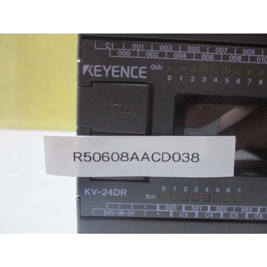 中古 EYENCE KV-24DR 表示機能内蔵パネル取付型PLC DC電源 入力 中古 EYENCE KV-24DR 表示機能内蔵パネル取付型PLC DC電源 入力