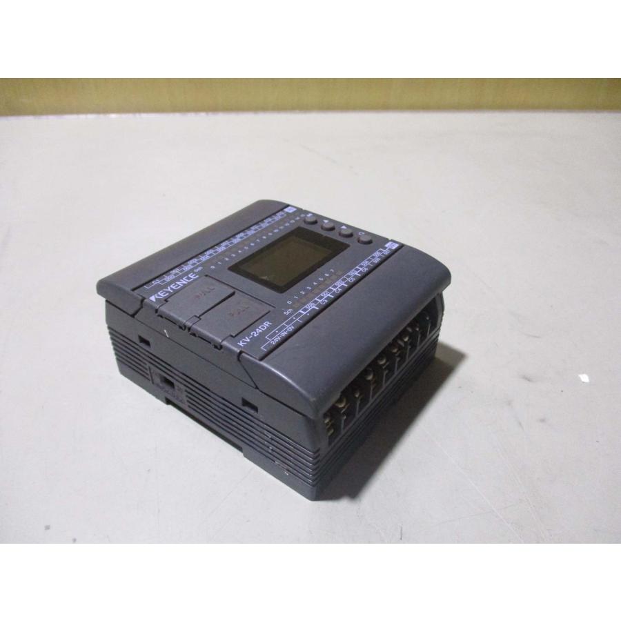 中古 EYENCE KV-24DR 表示機能内蔵パネル取付型PLC DC電源 入力 中古 EYENCE KV-24DR 表示機能内蔵パネル取付型PLC DC電源 入力